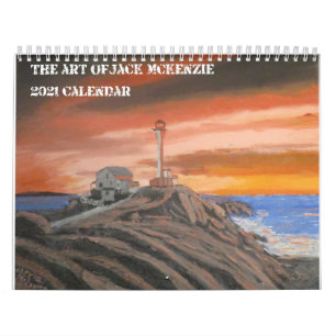 Konsten i Jacken 2021 Kalender