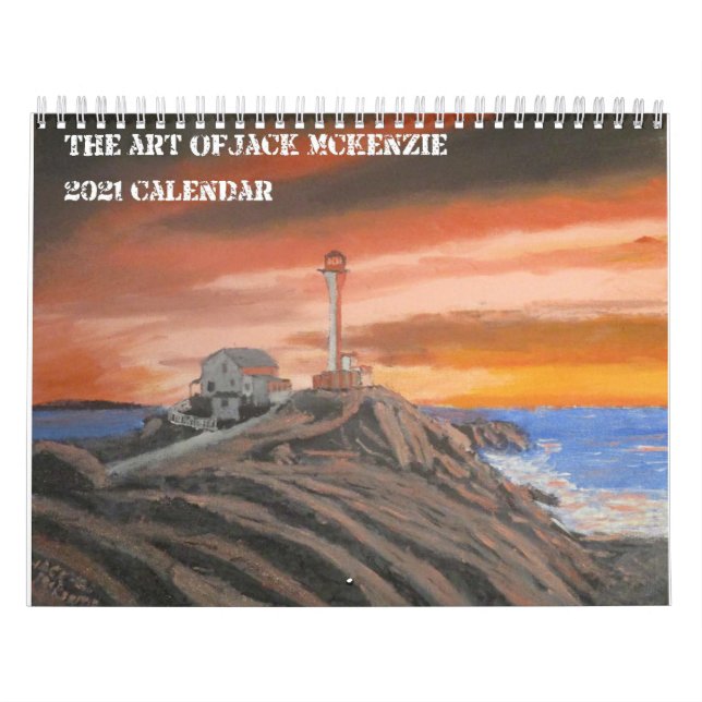Konsten i Jacken 2021 Kalender (Omslag)