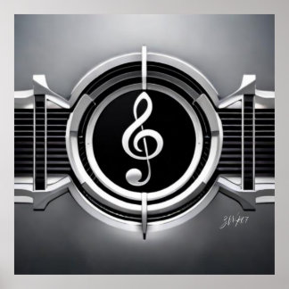 Konsten i Treble Poster