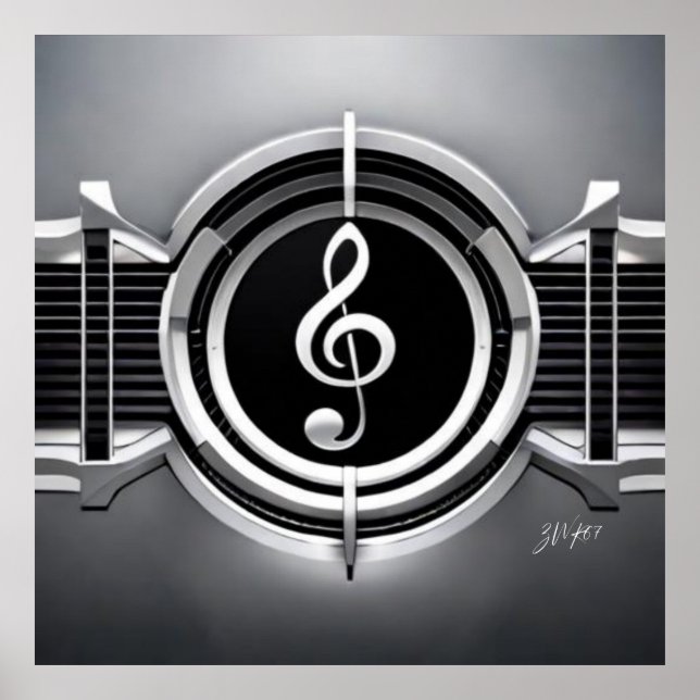 Konsten i Treble Poster (Framsidan)