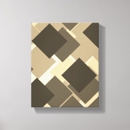 Konsten med rutmönster canvastryck