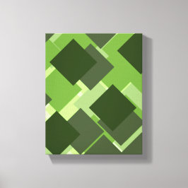 Konsten med rutmönster canvastryck