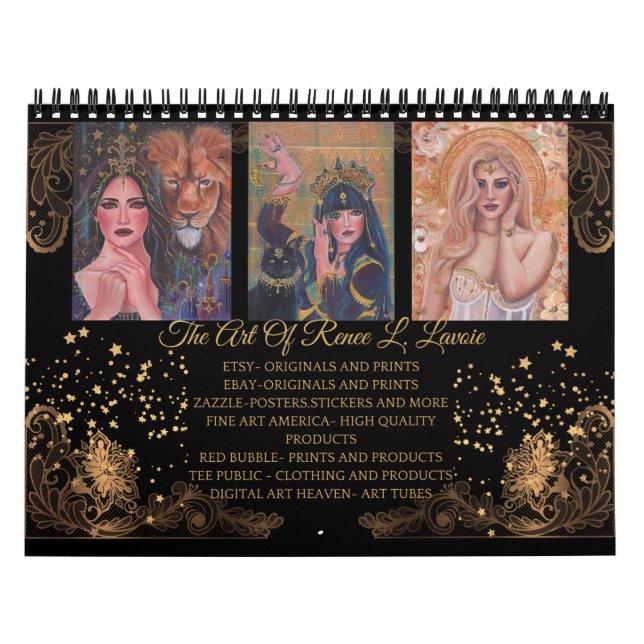Konsten Renee L. Lavoie Calendar Kalender (Omslag)