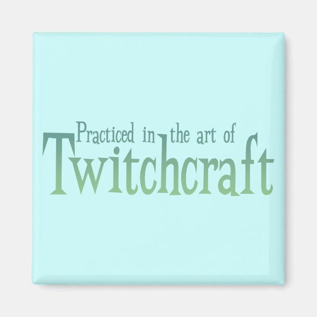 Konsten Twitchcraft Magnet (Framsidan)