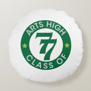 Konstens högskoleklass på 77 Logotyper Rund Kudde