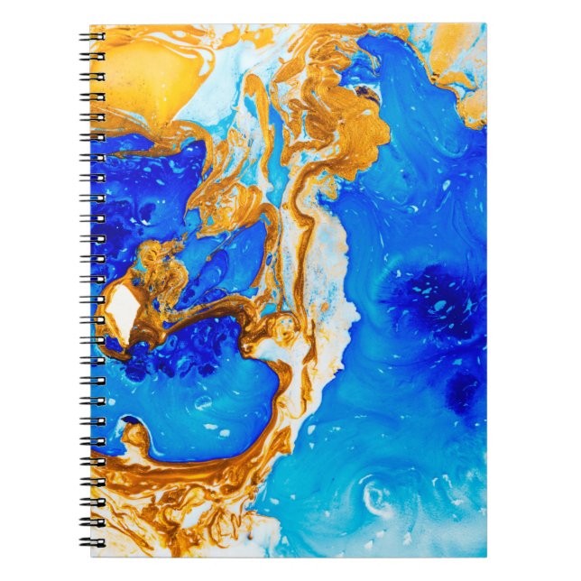 Konstens mästerverk - Guld- och blåsmärta Anteckningsbok (Framsidan)