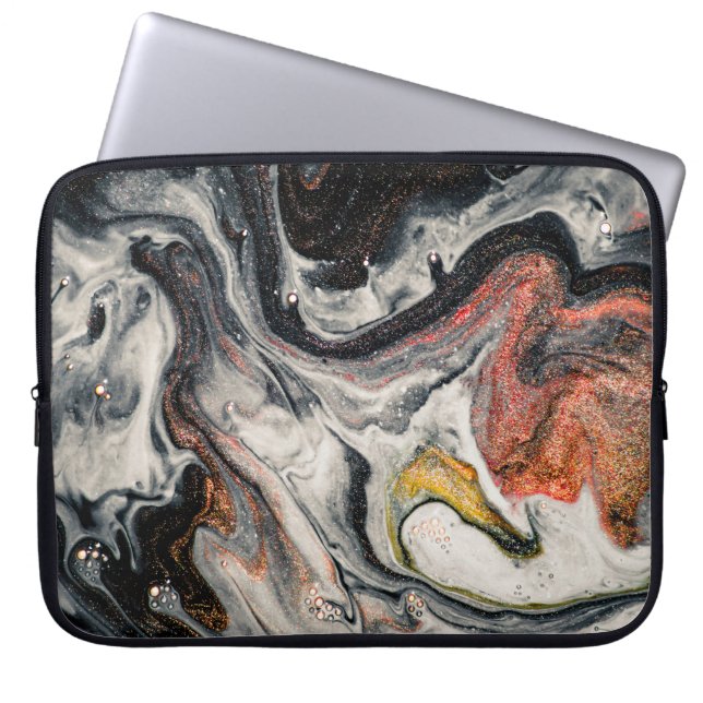 Konstens mästerverk. Swirls av marmor och Laptop Fodral (Framsidan)