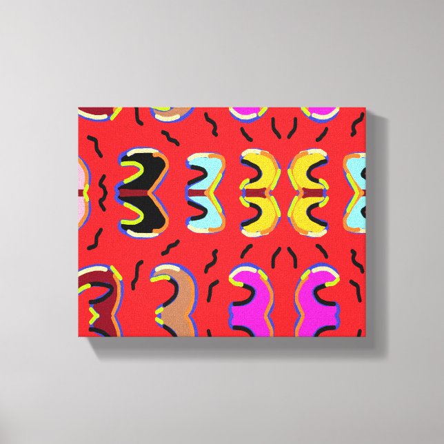 Konstens snigel canvastryck (Framsida)