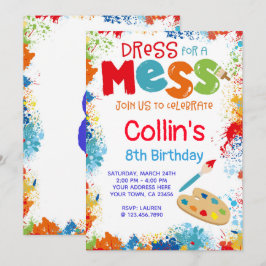 Konstfödelsedagsfest inbjudan