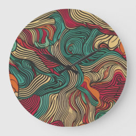 Konstföremål för prydnadsmassa och skyddskläder stor klocka