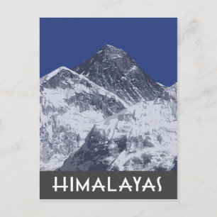 Konstfotoillustration i Himalayas Vykort