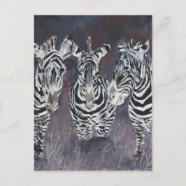 konstgåvor från zebra zoo djurlivet vykort