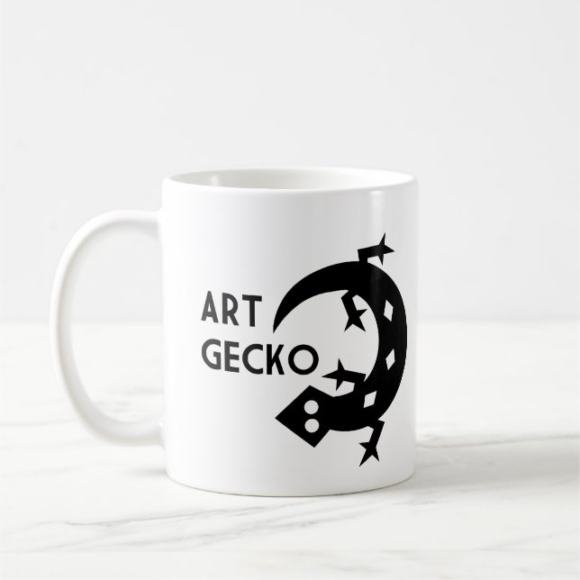 KonstGecko Kaffemugg (Vänster)
