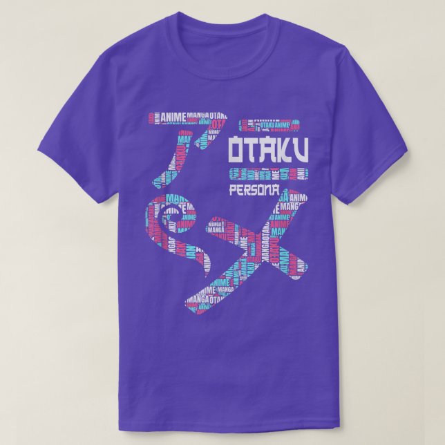 Konstgjord Amusing Otaku-citat  T Shirt (Design framsida)