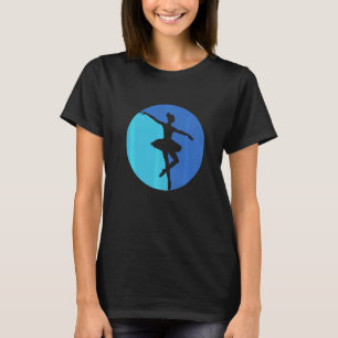 Konstgjord Ballet Ballerina Pointe Barr Graphic 5 T Shirt