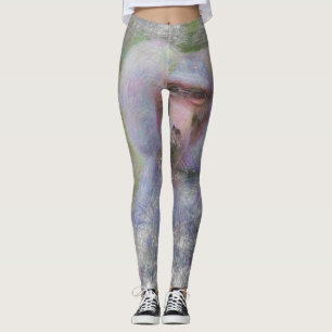 konstgjord boskapsbaboon leggings