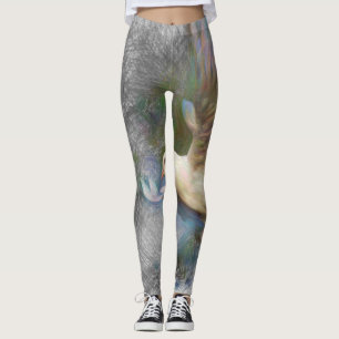 Konstgjord duva av djur leggings