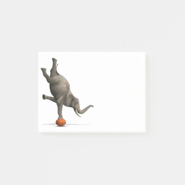 Konstgjord elefant post-it block (Framsida)