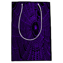 Konstgjord Halloween-spindellucka i Lilac