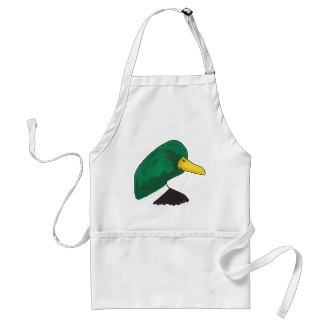 Konstgjord handdragen Mallard Anka Förkläde (Framsidan)
