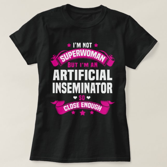 Konstgjord insemination t shirt (Design framsida)