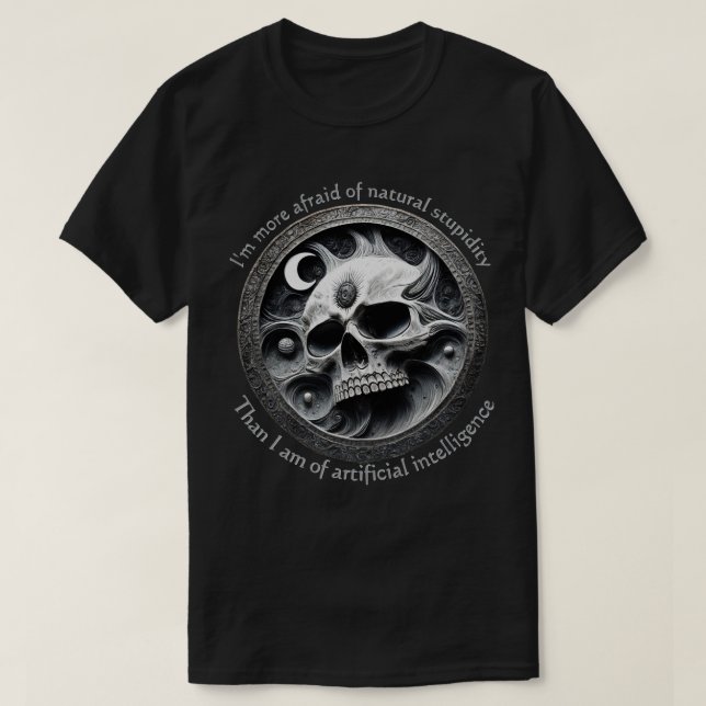 Konstgjord intelligens 02 t shirt (Design framsida)