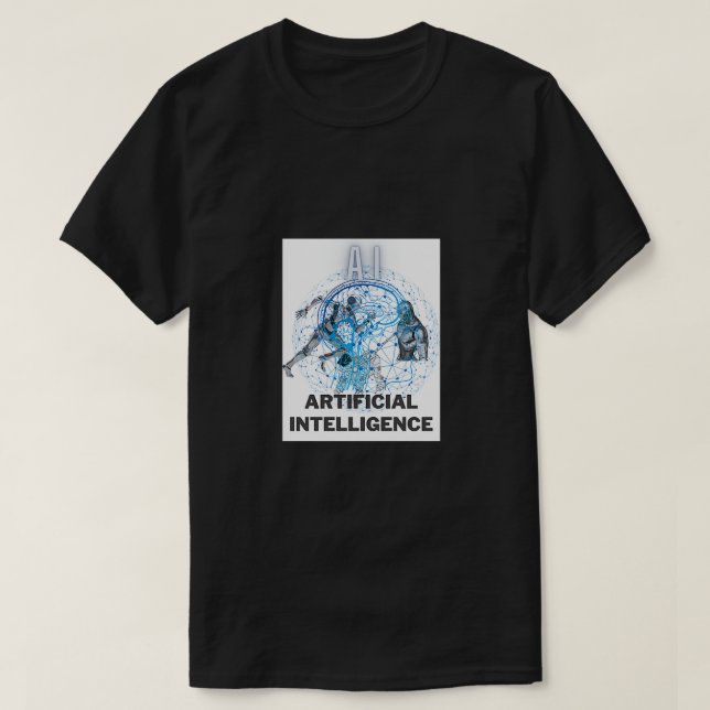Konstgjord intelligens 40 t shirt (Design framsida)