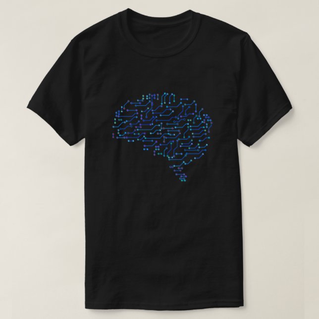 Konstgjord intelligens AI 2 T Shirt (Design framsida)