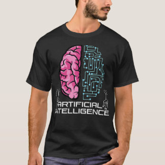 Konstgjord intelligens AI Robot AI T Shirt
