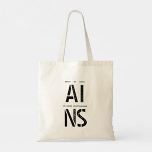 Konstgjord intelligens modern och enkel T-Shirt Tygkasse