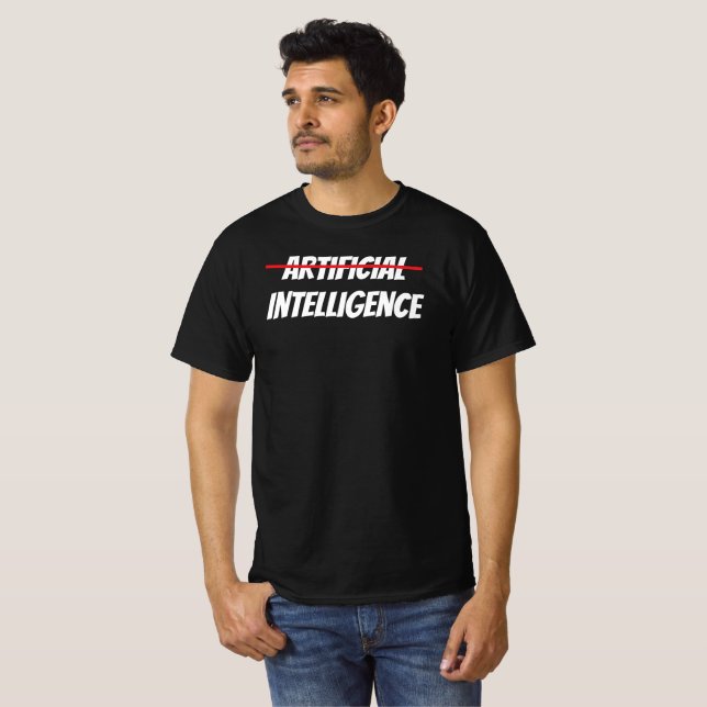 Konstgjord intelligens T-Shirt (Hel framsida)