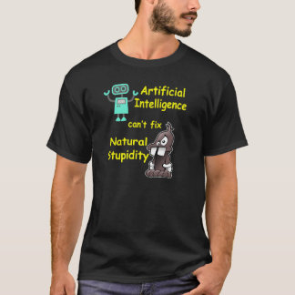 Konstgjord intelligens vs den naturliga t-shirt
