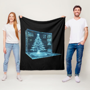 Konstgjord Julgran Fleecefilt