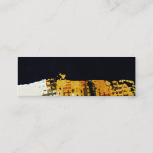 Konstgjord modern Professionell Texturerad stöt Mini Visitkort