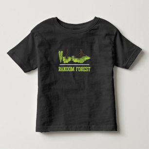 Konstgjord PM Random Forest Träd Maskin T Shirt