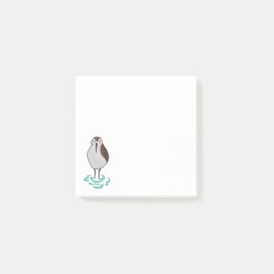 Konstgjord sandpiper post-it block
