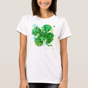 Konstgjord Shamrock eller Women Tröja