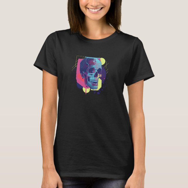 Konstgjord skulldesign Osynlig funktionsnedsättnin T Shirt (Framsida)