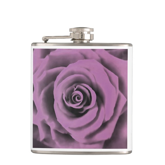 Konstgjord stor Mörk Lavender Ro Fickplunta (Framsidan)