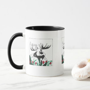 Konstgjord trädmark Moose Mugg