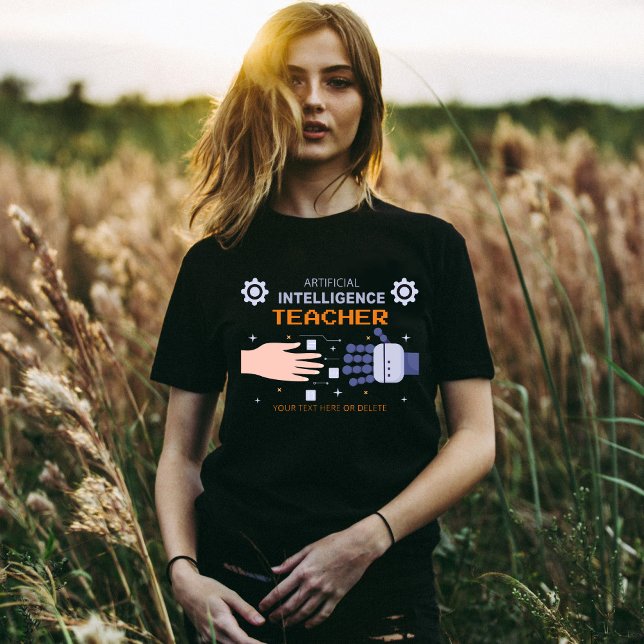 Konstgjord underrättelsetjänst - man & maskin t shirt (Skapare uppladdad)