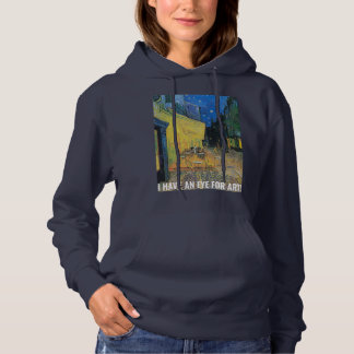 Konstgjord Van Gogh Inspired Hooded Sweatshirt T Shirt