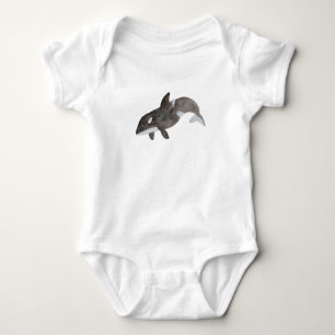 Konstgjord vattenfärgsfriend Orcas Killer Whale T Shirt