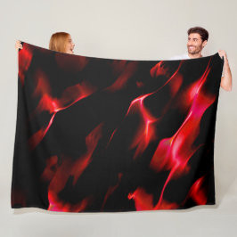 Konstgjorda sanddyner i röd skuggning fleecefilt