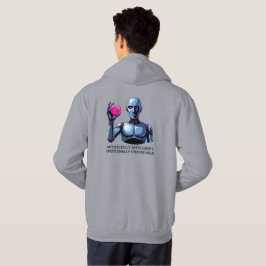 Konstgjort Intelligent Känslomässigt Otillgänglig Hoodie