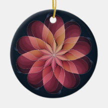 Konstglas, Abstrakt blomma i konstglas