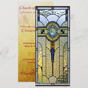 konstglas art deco kyrka evenemang inbjudan