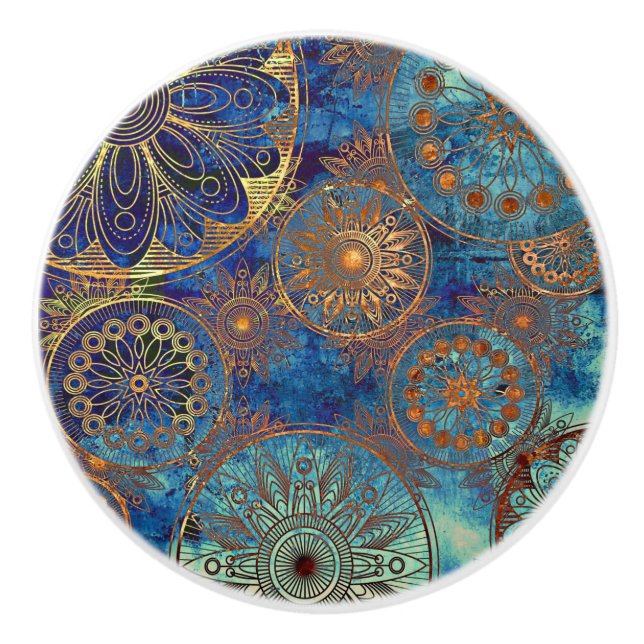 Konstgrungemönster Knopp (Framsidan)