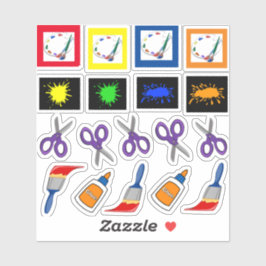 Konsthandel Klistermärken