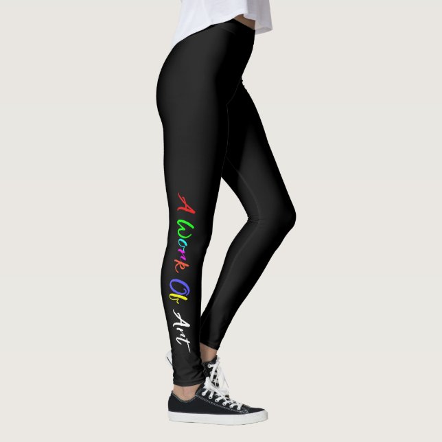 Konsthandlingar Leggings (Höger)